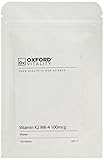 Ov OXFORD VITALITY 100 mcg MK-4 Vitamin K2 Tablets, 120-Count
