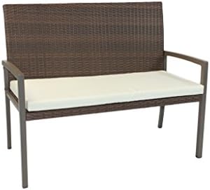 JDS HARDWARE SupaGarden Rattan Garden Bench