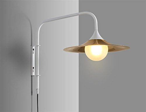 Atmko®Wall Lights Wall Lights Wall Lamp Wall Sconce Bedroom Bedside Bar Restaurants Coffee Shop Horn Wrought Iron Lampshade Hand Blown Glass