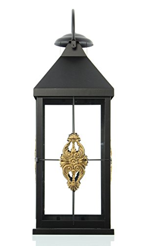 Große Metall-Laterne Ornament Gold - 3