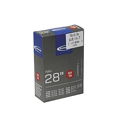Schwalbe Chambre à air 700x18-28C (27x1) Valve Presta SV15 Noir