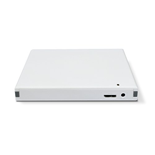 Firstcom USB 3.0 Gehäuse/Case für Slim 12,7 mm SATA Blu-Ray/DVD/CD Laufwerke (weiß-grau) - 4