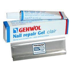 Gehwol Gerlach Nail Repair Gel Kit / Anti-fungal protection / Hardened with UV light / For professional use / 5ml / Comes with preserving pack / Made in Germany