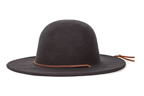 BRIXTONMen's Tiller Wide Brim Felt Fedora Hat