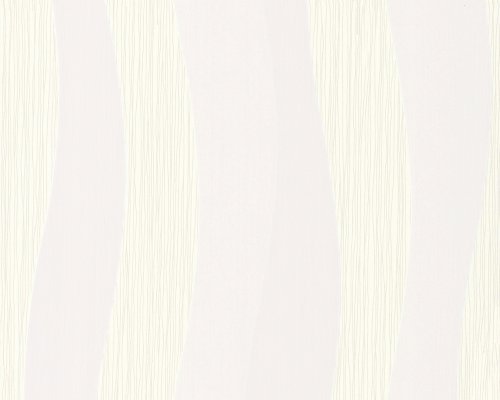 Livingwalls Tapete Daniel Hechter 2, Streifentapete, natürlich, weiß, 912923 - 2