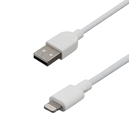 Preisvergleich Produktbild Fontastic Datenkabel Lightning 1m weiß (DAAP502)