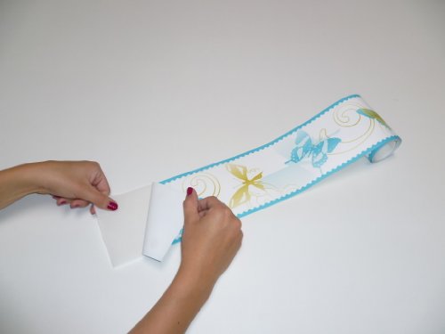 A.S. Creation 901217 selbstklebende Bordüre blau,weiß,grün - 3