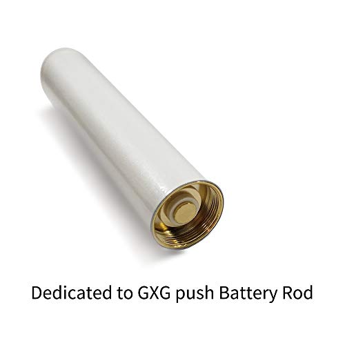 KACIG Sigaretta Elettronica Compatibile 650mAh Batteria Sostituibile/Rimovibile 8-10 Aspirazione Continua Funzionamento Semplice Tipo di Spinta E-cig, No Nicotina No E-liquid (batteria bianca)