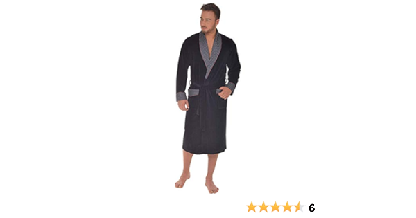 mens velour dressing gown uk