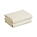 Cuddles Collection Cot Bed Jersey Fitted Sheet (Cream, Pack of 2)