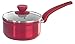 Produktbild Style'n Cook Stielkasserolle Induktion Ø 16cm inkl. Glasdeckel bright red