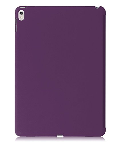 KHOMO iPad Pro 9.7 Zoll Hülle Case Violett Gehäuse mit Doppelten Schutz Ultra Dünn und Leicht, Smart Cover Schutzhülle fur das Neue Apple iPad Pro 9.7 – Dual Purple - 4