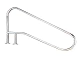 pasamanos piscina acero inoxidable Ideal para piscinas. Facilita la bajada o subida.
