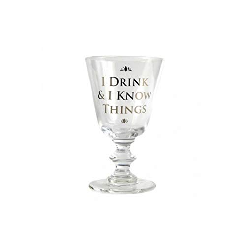 Game of Thrones Wine Glass - Drink and Know Things