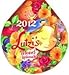 Lutzi's Mondkalender 2012, rund by