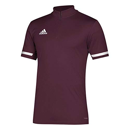 Preisvergleich Produktbild T19 1 / 4 SS M MAROON / WHT Versand direkt aus adidas
