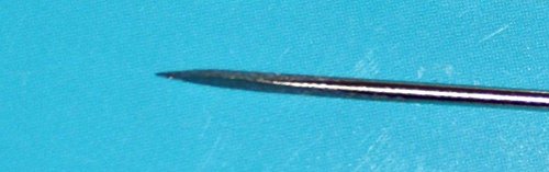 1A -Deutsche Produktion-5 Kürschner Nadeln Ledernadeln 5 cm NO1 - 2