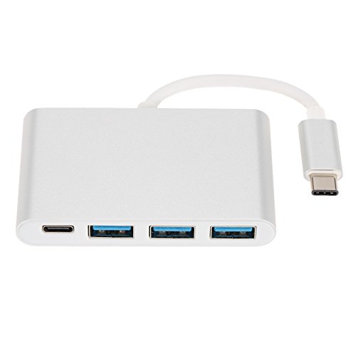 ABCTen USB3.1 Typ C Multiport Konverter zu 3-Port USB 3.0 mit Ladegerät-Adapter Hub Für Apple MacBook 12 "/ Neues MacBook Pro 13" / ChromeBook Pixel