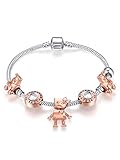 ❤ Ocasiones: La pulsera es perfecta como un simple gesto romántico. Es adecuado para todas las edades. Regalo maravilloso para su amante, esposa, novia, hija, hijos, amigos y Día de San Valentín, Día de Navidad, Día de la Madre, día de fiesta, fiesta, aniversario, graduación, cumpleaños o cualquier ocasión especial.