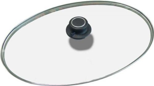 AMT Gastroguss 04127 Glasdeckel für Fischpfanne oval, 41x27 cm