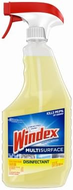 Windex Sparkling Lemon Antibacterial Multi Surface Cleaner 26 Oz