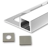 Cubierta: Acrílico de alta calidad apertura (difusor) lechoso Opal Blanco sobre einc licken (click)