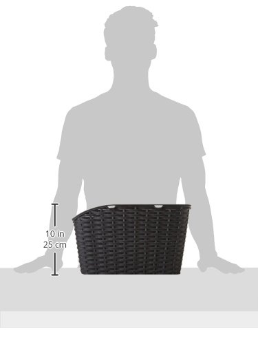 Basil Fahrradkorb Weave Wp, Black, One Size, 20015 - 2