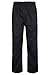 Produktbild Mountain Warehouse Downpour Regenhose für Herren - Wasserfeste Hose, versiegelte Nähte, Reißverschluss am Bein, kurze Allwetterhose - Ideal für Reisen, Camping Schwarz Large