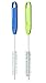 Produktbild 2er Set Reinigungsbürste Mixtopfmesser Bürste - Perfektes Zubehör zum Mixmesser Reinigen von z.B. Thermomix ® TM5 / TM31 / TM 21 / Standmixer usw. - Spülbürste für Messer (1x Blau /1x Grün)