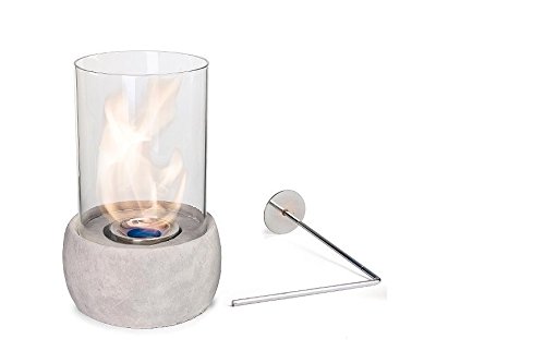 Glasfeuer Stone Tischkamin Feuerstelle Kamin Tischfeuer Bio Ethanol - 2