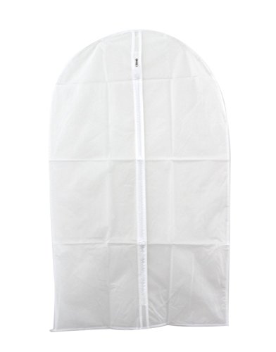 Yookay 5er-Pack atmungsaktive Kleiderbeutel / Kleiderschutzhüllen -Einschließlich- 3* Große Größe(120cms * 60cm) – 2 Klein Größe (90cm * 60cm) - 3