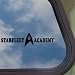 Produktbild Star Trek Starfleet Academy schwarz Aufkleber Fenster Aufkleber