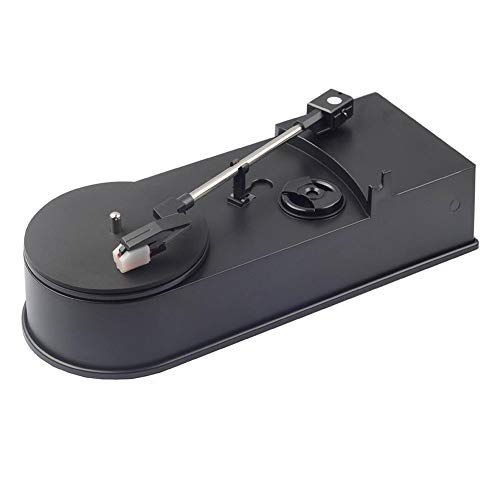 Preisvergleich Produktbild Hellycuche tragbarer Vinylaufzeichnungs-Spieler-Rekord zum MP3-Konverter-Unterstützungsspieler Phonograph 33 / 45PRM mit Wiedergabefunktion