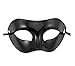 Produktbild Men's Classic Masquerade Mask for Ball, Venetian Style Mask Burlesque Ball Party Black Eye Mask ...