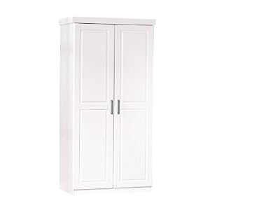 Inter Link Links 20900113 Hakon Armoire penderie 2 Portes blanc 95,2 x 55 x 190 cm