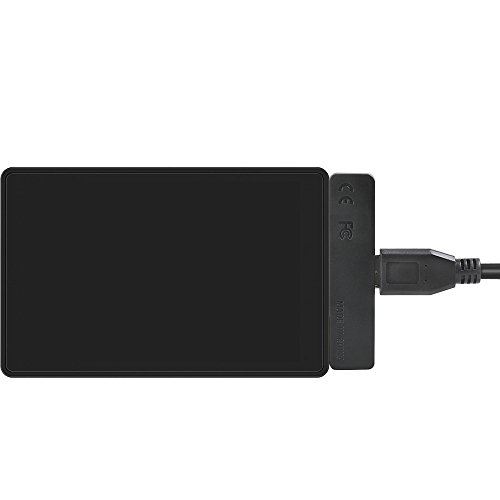 Bytan USB 3.0 auf SATA Adapter Konverter,SSD Adapter Konverter mit 90cm Stromkabel für 2,5 / 3,5 Zoll SATA SSD HDD Festplatten Laufwerke inkl.12V 2A Netzteil - 3