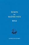 �crits de Ma�tre Wen par Cheng