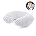 Price comparison product image KOBWA Washable U-Shape Inflatable Neck Pillows, Comfortable Massage Bubble Kid Cushion Headrest Safe Comfort Travel Pillow for Airplane Car Bus Travel, Neck Protector Gift for 1-6 Years Kids/Children