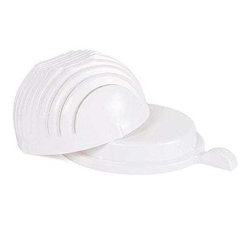 Acacia person 60 Segundos Ensalada Cuenco eléctrica Cortador Cortador fácil de Make Healthy Fresh cortadoras de Ensalada