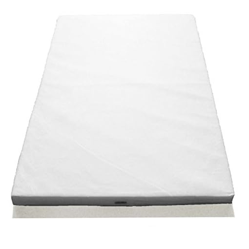 folding travel cot mattress 95 x 65