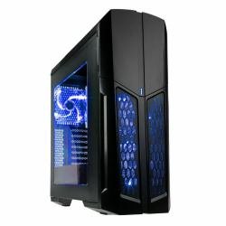 Preisvergleich Produktbild KOLINK VAULT B Midi-Tower schwarz / blau