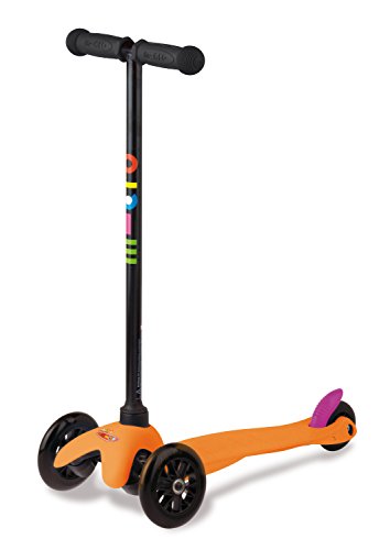 Mini Micro Kinderroller Sporty Kickboard in Neon Orange