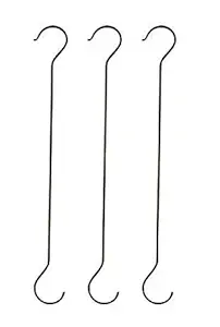 COIR GARDEN Coir Hanging Pot, 40 cm, Pack Of 3