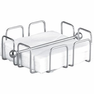 Preisvergleich Produktbild Esmeyer Serviettenhalter BxHxT 19x6,5x19cm chrom