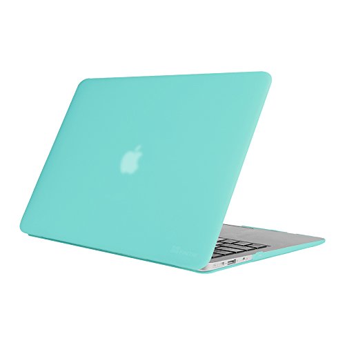 Fintie MacBook Air 13 Hülle - Ultra Slim Hochwertige Matt Gummierte Hartschale Tasche Schutzhülle Snap Case für Apple MacBook Air 13.3 Zoll (A1466 / A1369) , Mint Grün