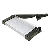 Genie GA-42 Massicot à levier Format A4 / Cisaille personnelle 6 feuilles / argent/noir