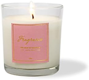 Scented Candles-NewMum Aroma Natural Essential Oil Scent Candles Gift Set for Stress Relief and relaxation (Pink Single)