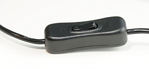 valonic USB Strom-Kabel mit Schalter, hochwertig, verwendbar mit Raspberry Pi 1, 2, 3, Arduino und diversen Smartphones, USB A auf Micro-USB mit robustem Schalter, Power Kabel (Kippschalter) ca. 1,5m, schwarz, Ladekabel für Handy und Smartphones, RasPi, RPi - 4