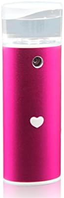 HL Nano Beauty Replenishment Spray Humidification Air Purification Aromatherapy Machine Mobile Power Steaming Device , Rose Red , 2000 Ma,rose red,2000 ma
