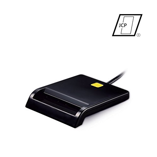 Lector DNIe [Lector de Tarjetas USB 2.0] [ISO 7816] [Compatible con Windows 7, 8 y 10] [Plug and Play]